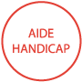 bouton aides handicap